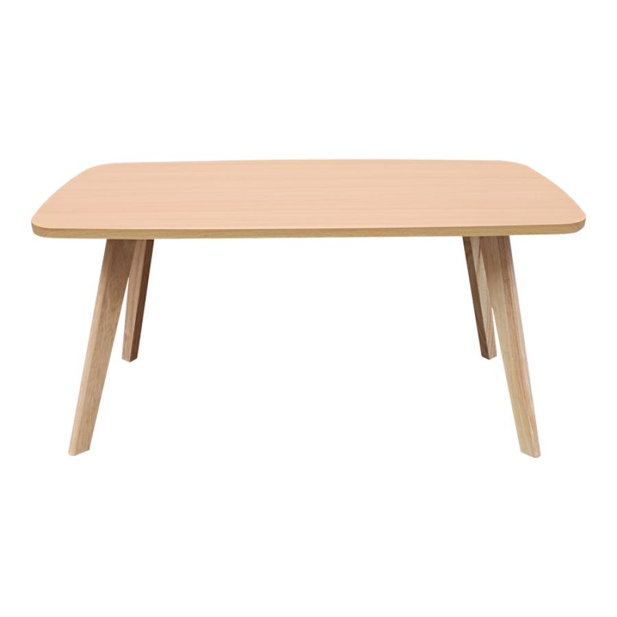 Τραπέζι σαλονιού Komela mdf σε φυσική απόχρωση 100x48x45cm