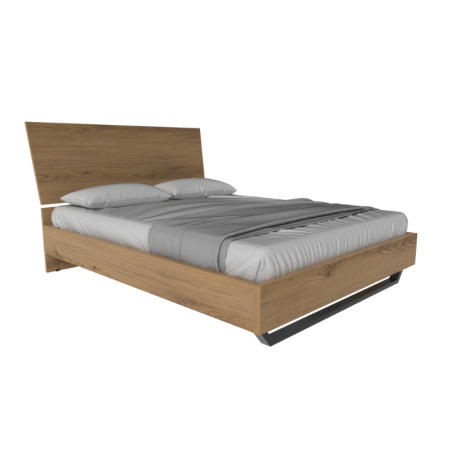 Ναυσικά Κρεβάτι Μελαμίνης Υπέρδιπλο 170x215x110εκ Για Στρώμα 160x200